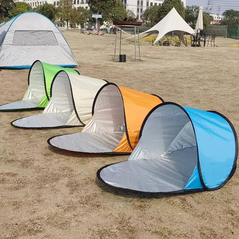 Outdoor tent, lightweight, single-person leisure,quick opening,no need for setup,beach sun protection,shade,camping, back drying