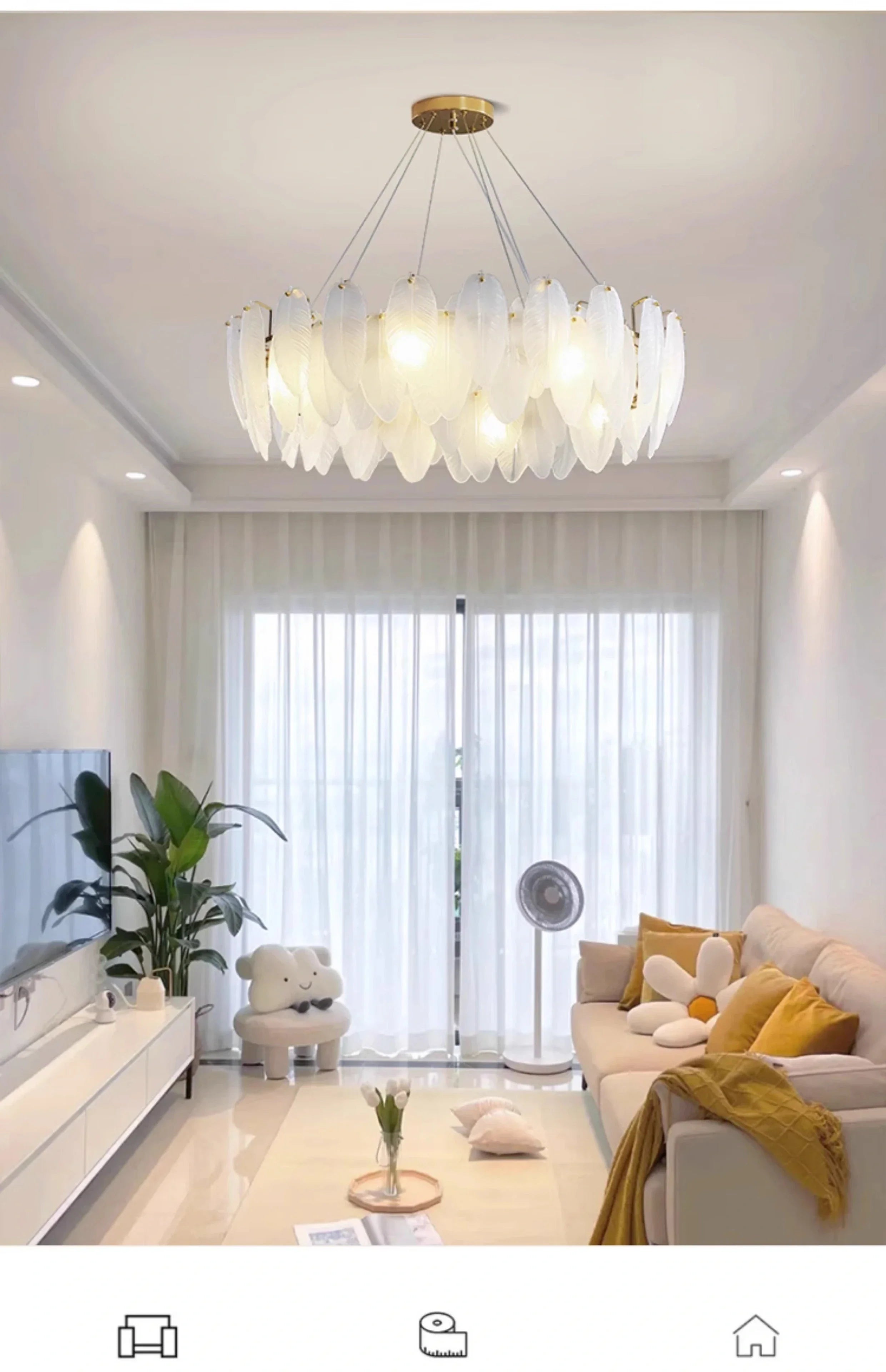 Modern Luxury crystal Chandeliers Gold French Glass chandelier Idoor Home Decor Pendant Lamp for Living Room Dining