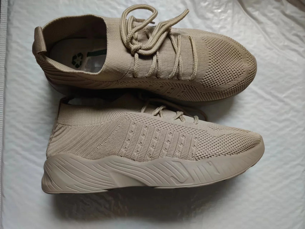 Red Casual Sports Shoes for Women Comfort Mesh Tennis Shoes Light Sneakers Women 2024 New Plus Size 43 Student Vulcanized Shoe