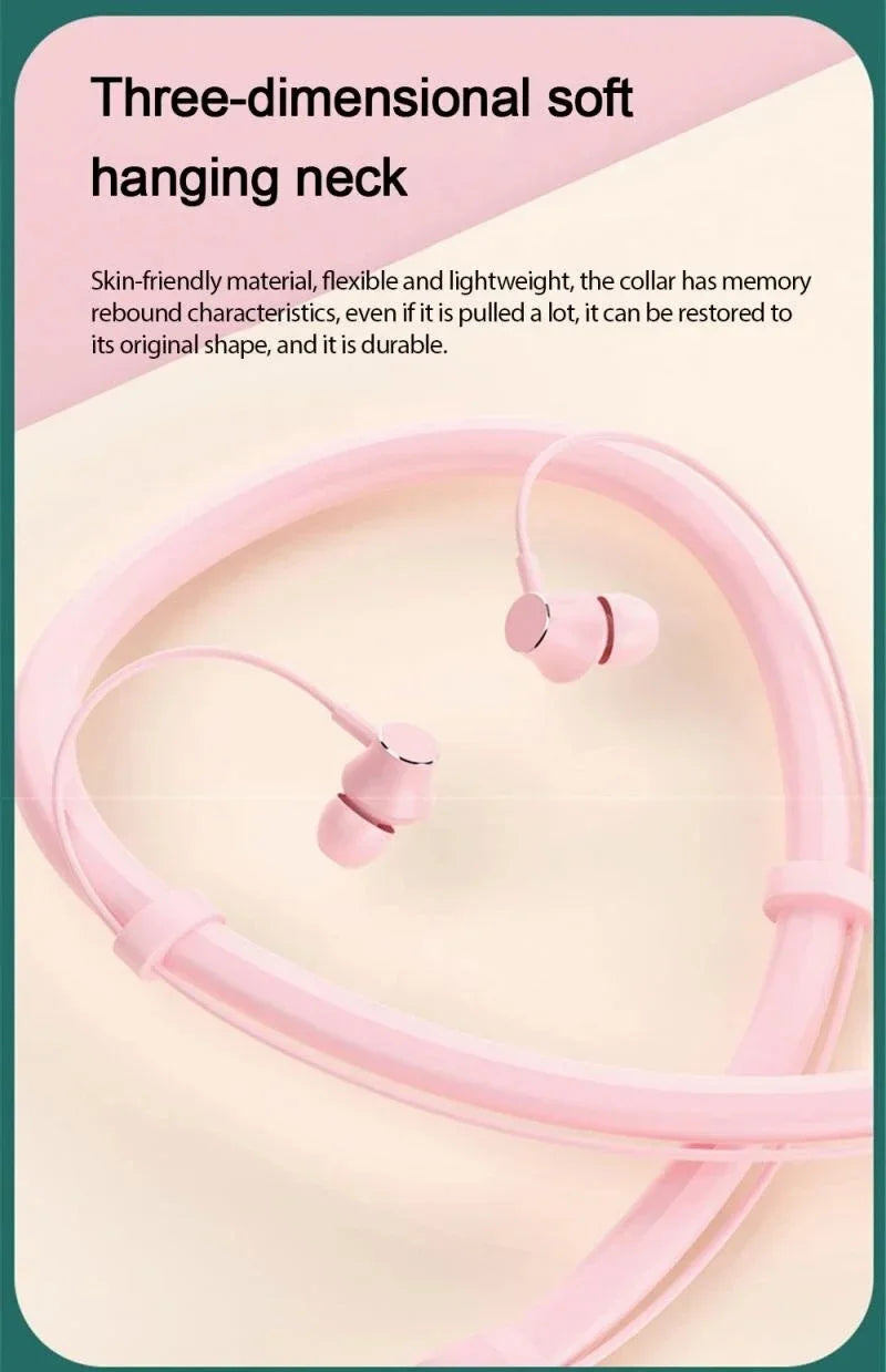 Xiaomi Mijia Wireless Earphones 200 Hour Play Neckband Bluetooth 5.1 Headphones Headphone with Mic 9D Stereo Earbuds Headset