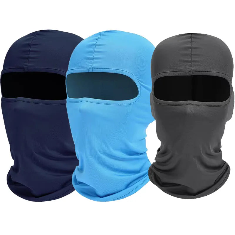 1/3pcs Ski Mask for Men Full Face Mask Balaclava Black Ski Masks Covering Neck Gaiter