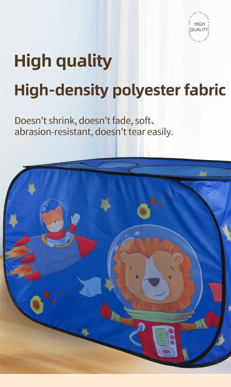 Children's Tent Game House Indoor and Outdoor No Installation Kindergarten Foldable Family Toy House