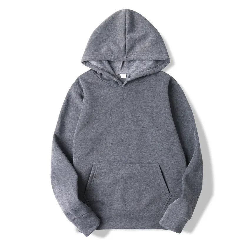 2026 Sweat-shirt chaud pour hommes et femmes, décontracté, couleur unie, Streetwear, pulls, Sport, Fitness, poche, multicolore