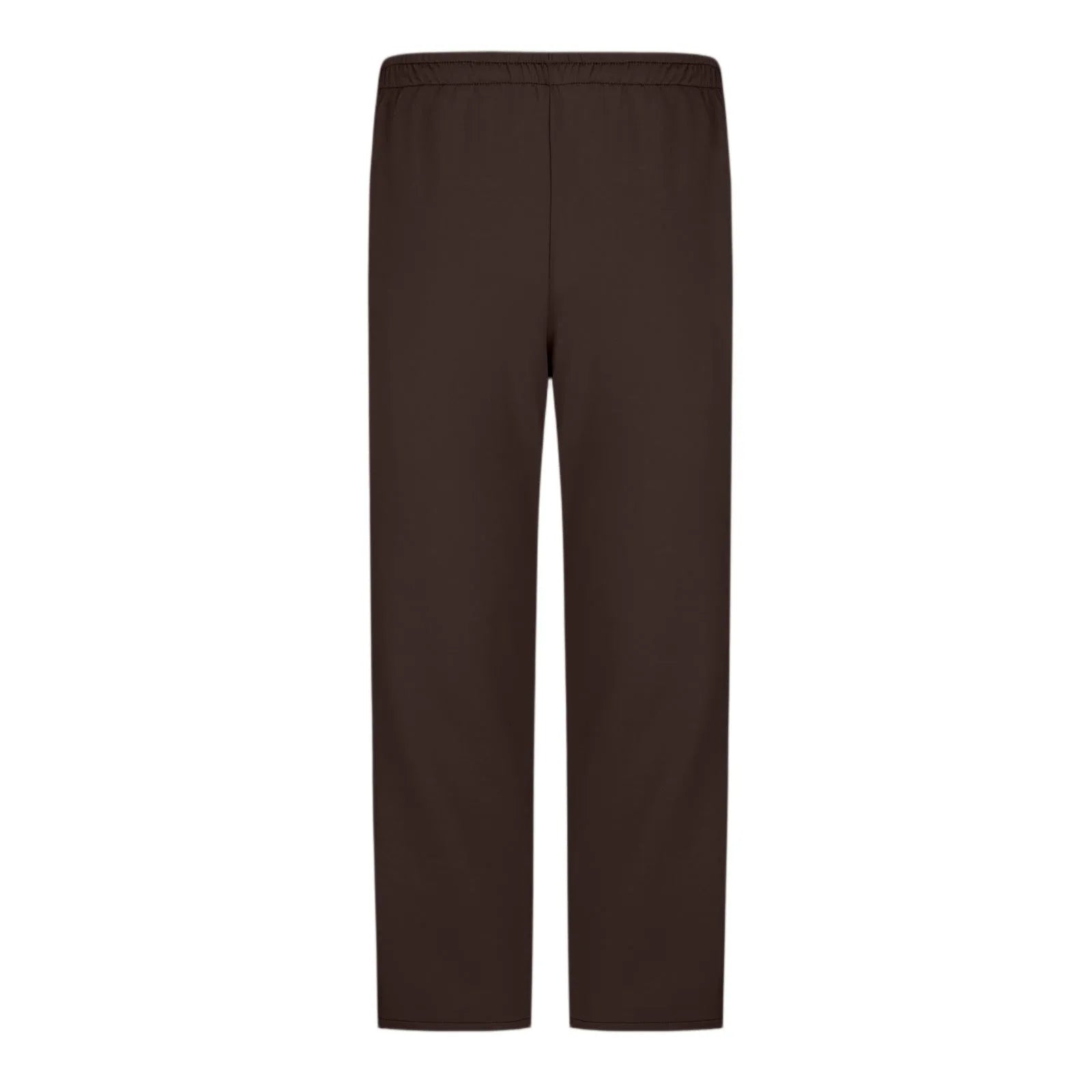 Men Sweatpants Elastic Waistband Pockets Splicing Color Mid-Rise Long Trousers Wide Leg Side Zipper Tear Away Basketball Pants