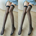 Women Sexy Fishnet Stockings Summer Ultra Thin Body Stockings Thigh High Over Knee Nylon Long Socks Hosiery Lolita Stockings