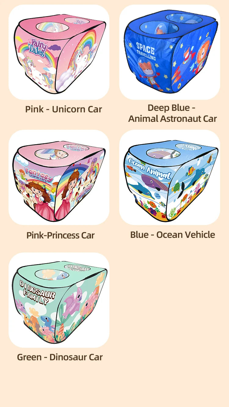 Children's Tent Game House Indoor and Outdoor No Installation Kindergarten Foldable Family Toy House