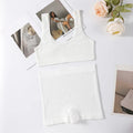Women Seamless Bra Set Sports Low Rise Shorts Nonwire Tops Sexy Lingerie Set Female Comfort Underwear Set
