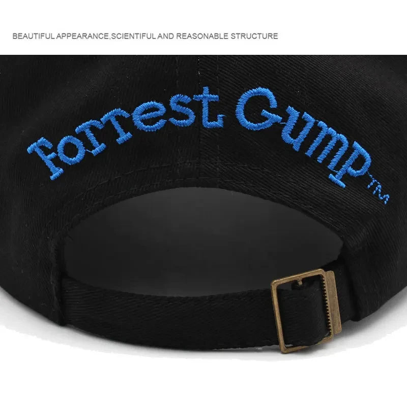 Baseball Caps Gump Shrimp CO. Snapback Hat Forrest Gump Costume Cosplay Embroidered Snapback Cap Unisex Summer Hats Adjustable