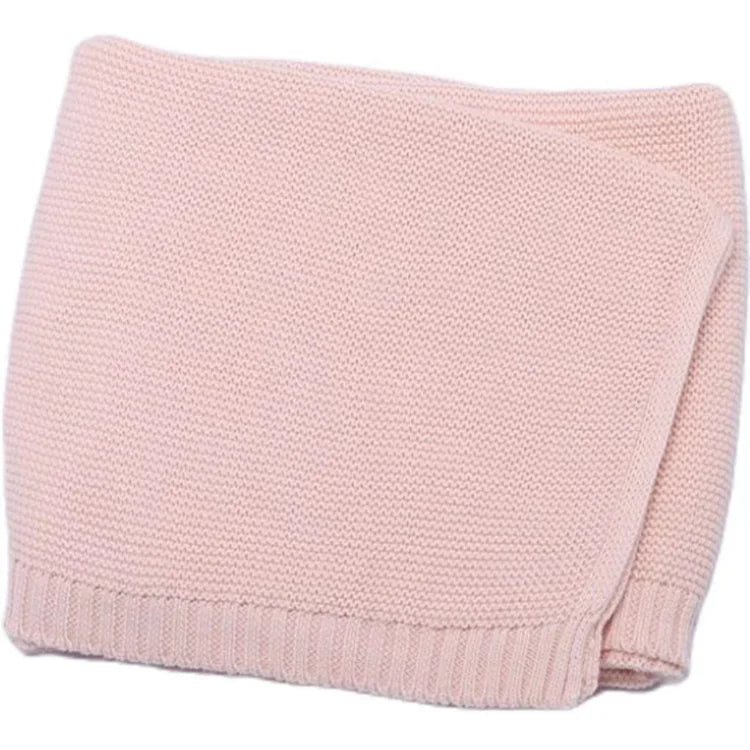 Personalized Name Baby Blanket Embroidered Name Knit Baby Blanket Newborn Gift New Mom Gifts Newborn Baby Girl & Boy Gift
