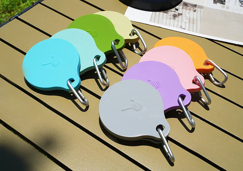 ME. FAM New 180ml Eco-friendly Silicone Bear Folding Cups With Cover Lids Travel Outdoor Camping Collapsible Drinking Water Copa