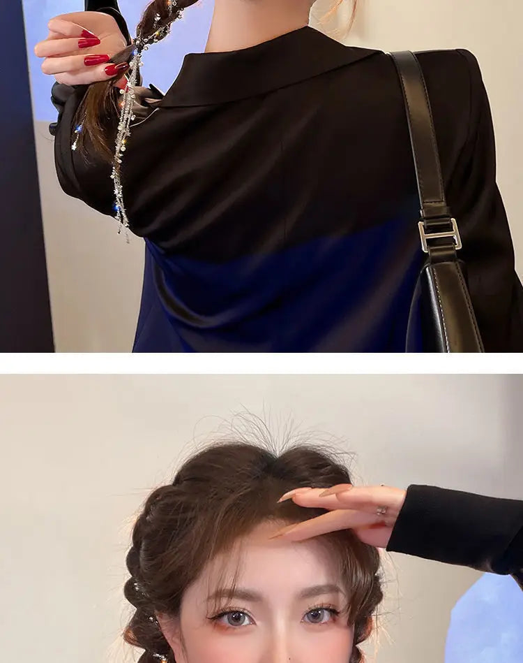 Fashion Accessories Hair Chain Braided Hairpiece Ponytail Star Hair Ornament Hair Clip Hairpin for Women
