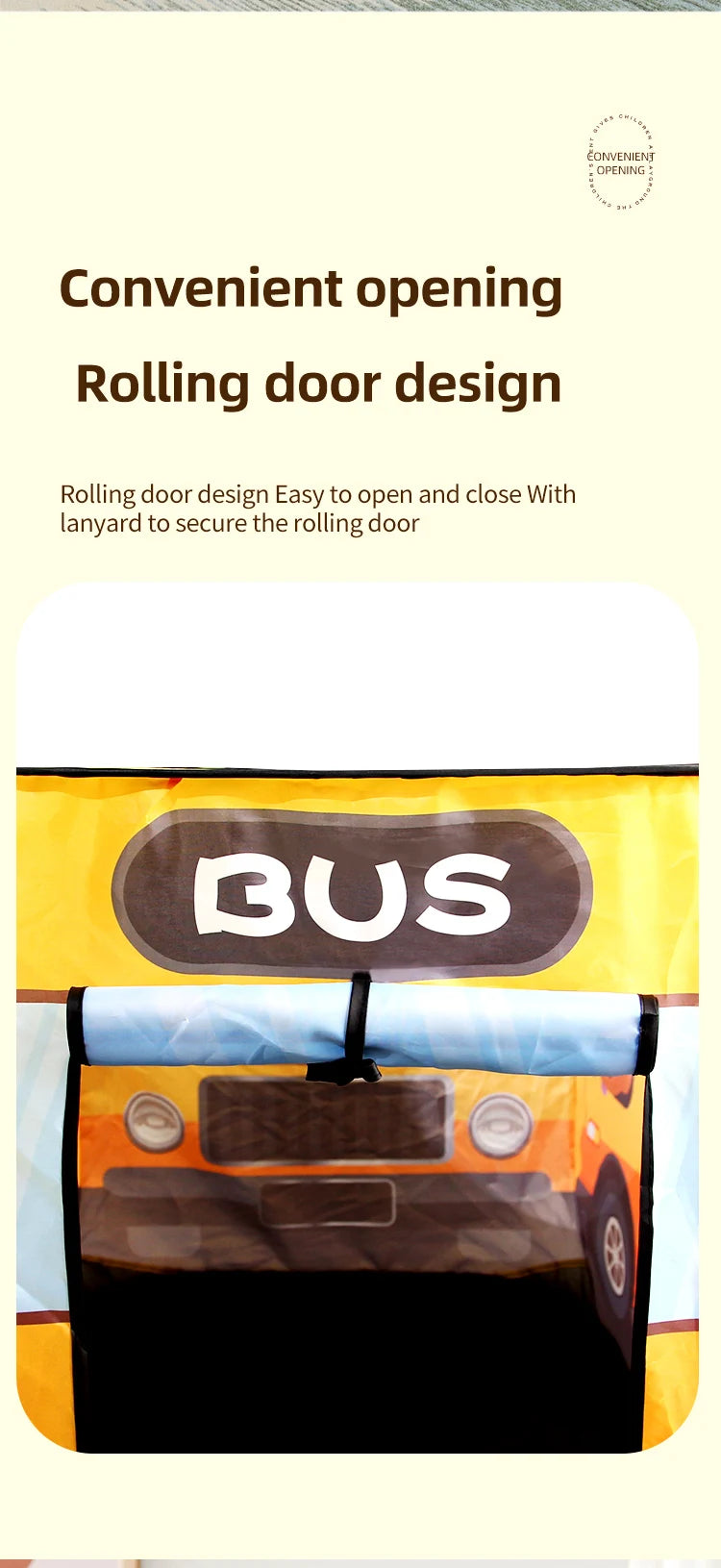 Children's Tent Game House Indoor and Outdoor No Installation Kindergarten Foldable Family Toy House