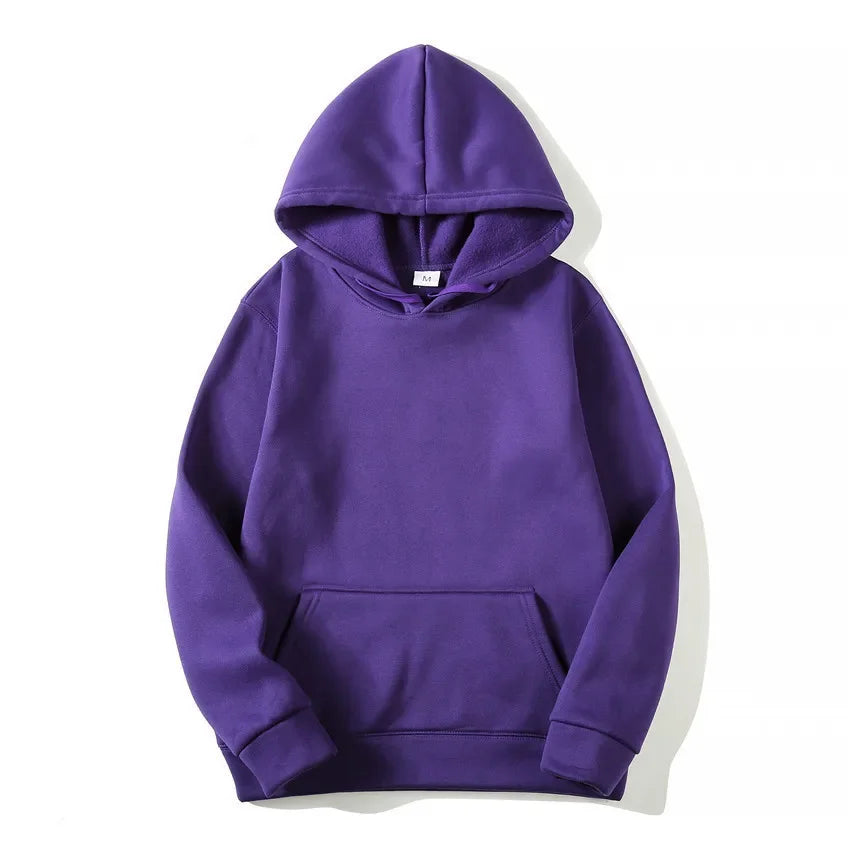 2026 Sweat-shirt chaud pour hommes et femmes, décontracté, couleur unie, Streetwear, pulls, Sport, Fitness, poche, multicolore
