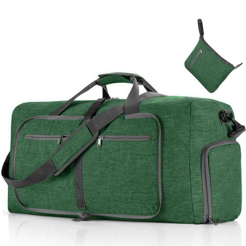 Large Capacity Travel Duffel Bag 85L Shoulder Sports Bag Women Waterproof Oxford Foldable Big Travel Bag Men Fitness Luggage sac