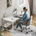 Computer Desk 31 Inch Small Office Desk Modern Writing Desk with Storage Bag Work Study Table with Headphone Hook for Office