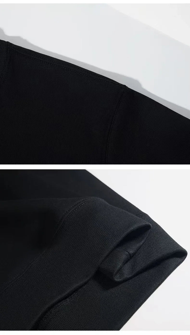 2024 Men's Golf Sweatshirts Autumn/Winter Golf Sweater Outdoor Leisure Round Neck Pullover Golf Wear with Thin Velvet