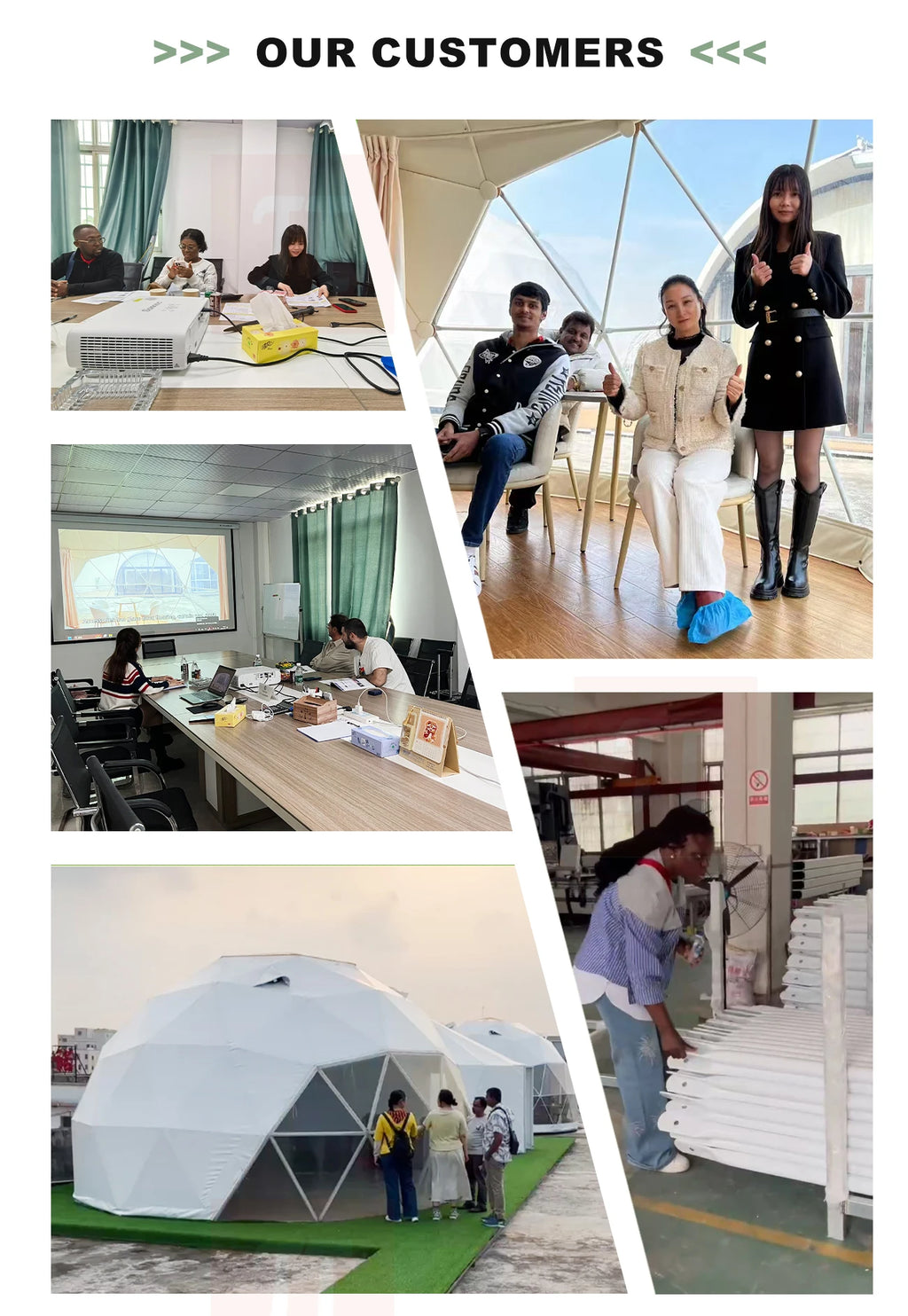 Spherical tent, geodesic tent, dome tent, galvanized steel pipe frame, PVC waterproof tarpaulin, wind-resistant, pressure-resist