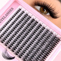 Mixed-Length Individual Lashes (8-14mm): 12P/20P/30P Options, True Love & TUFF/SCREEN/EXTENSION Styles