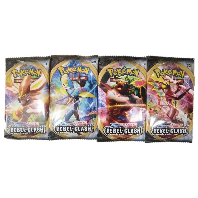 Pokemon Trading Cards 40 Pcs English PTCG Game Collection Strange Tree 151 SV4A Gift for Children