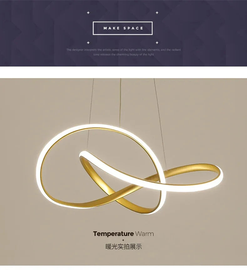 Modern Dining Room Pendant Lights Nordic LED Dining Table Ceiling Chandelier Living Room Home Indoor Bar Counter Hanging Lamp
