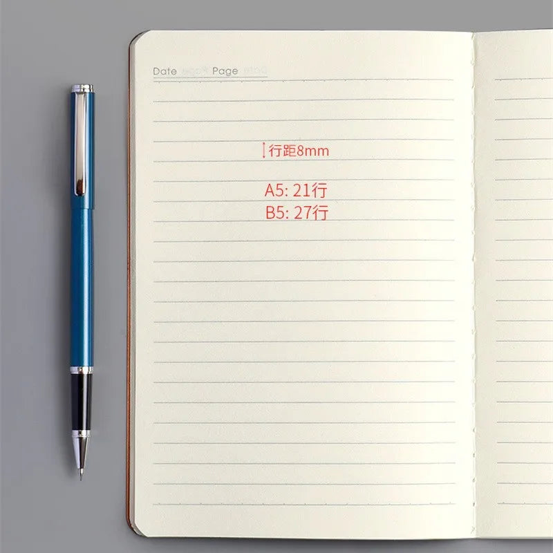 A4 A5 B5 Notebook To-Do Lined Blank Grid Paper Journal Diary Sketchbook Drawing Painting Graffiti Notebook Notepad Stationery