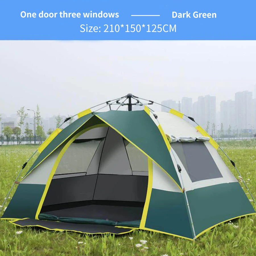 Instant Tent,Instant Pop Up Tents,Easy and Quick Setup Camping Tent,Windproof Waterproof with Rainfly for Outdoor Camping/Hiking