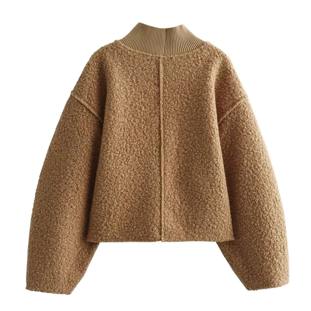 HH Sweatshirts For Women Autumn Casual Loose Turtleneck Long Sleeve Pullover Sweater Female Fashion Chic Top Pullovers