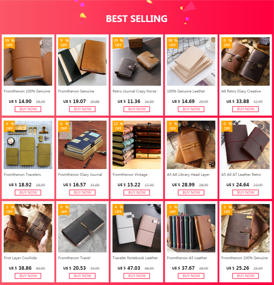 Retro Foil Gold Cover Travelers Notebook Refill Filler Paper for Midori Notebook and Journal Insert Refill Standard Passport
