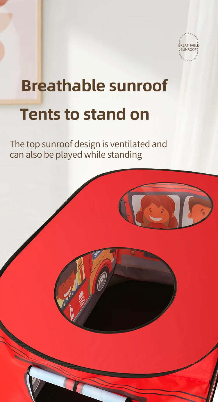 Children's Tent Game House Indoor and Outdoor No Installation Kindergarten Foldable Family Toy House