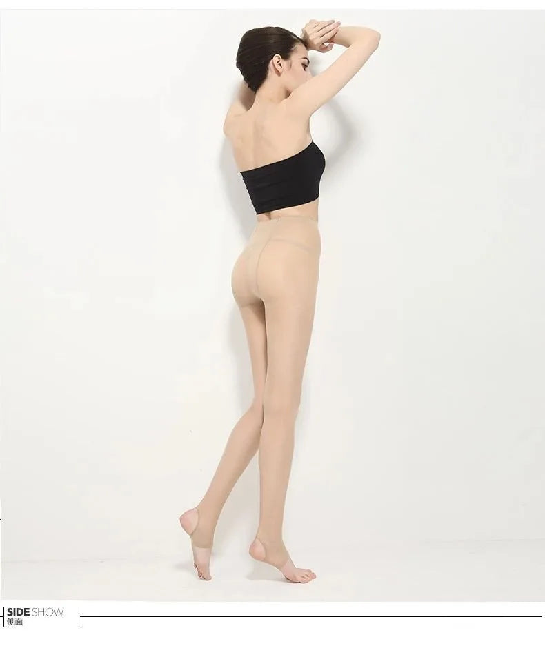 Silk Stockings Flesh Color Black Ultra-thin Foot Socks Foot Stirrups Female Pantyhose Invisible Anti Snagging Base Socks