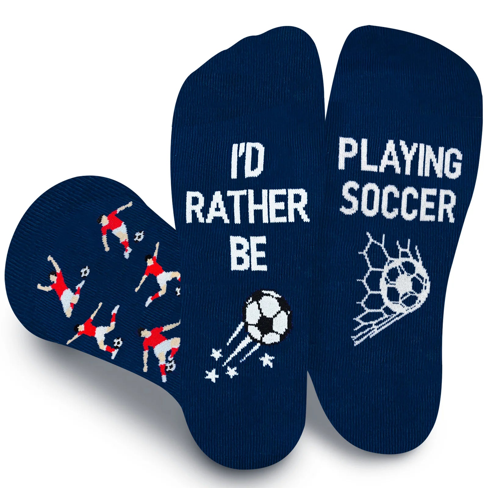 Funny Socks for Men Women Teen Boys -Fun Novelty Funky Socks Gift Ideas Men's Outdoor Gym Socks Comfortable Soft Football Socks