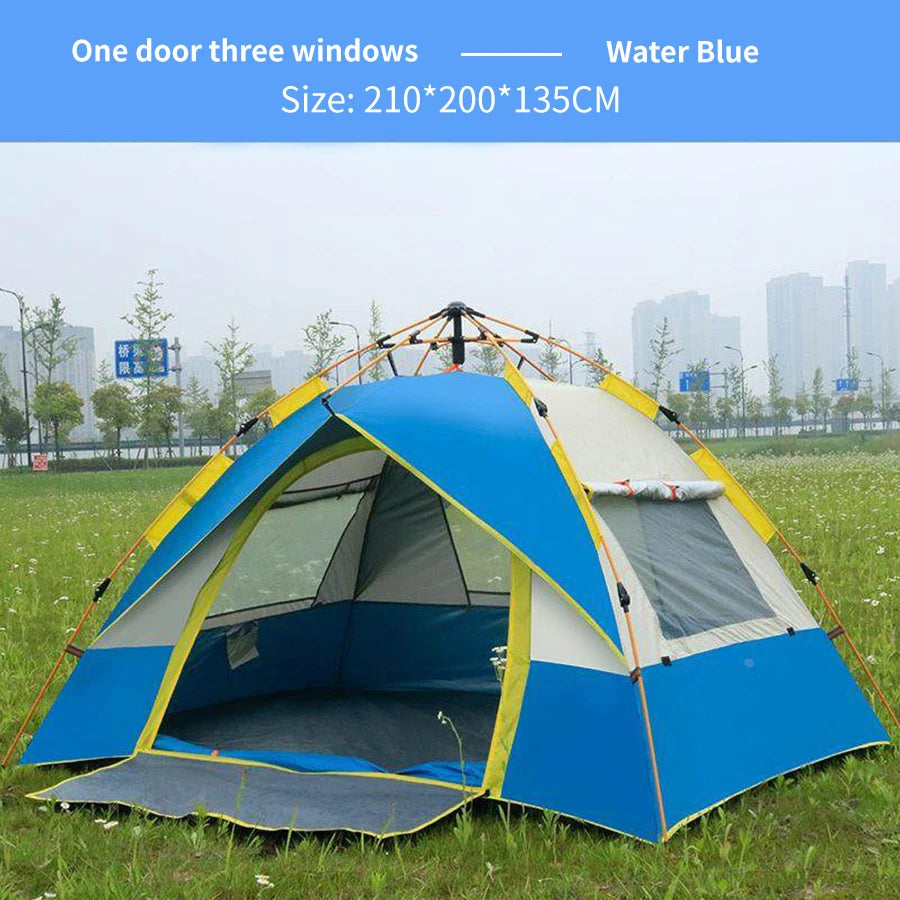 Instant Tent,Instant Pop Up Tents,Easy and Quick Setup Camping Tent,Windproof Waterproof with Rainfly for Outdoor Camping/Hiking