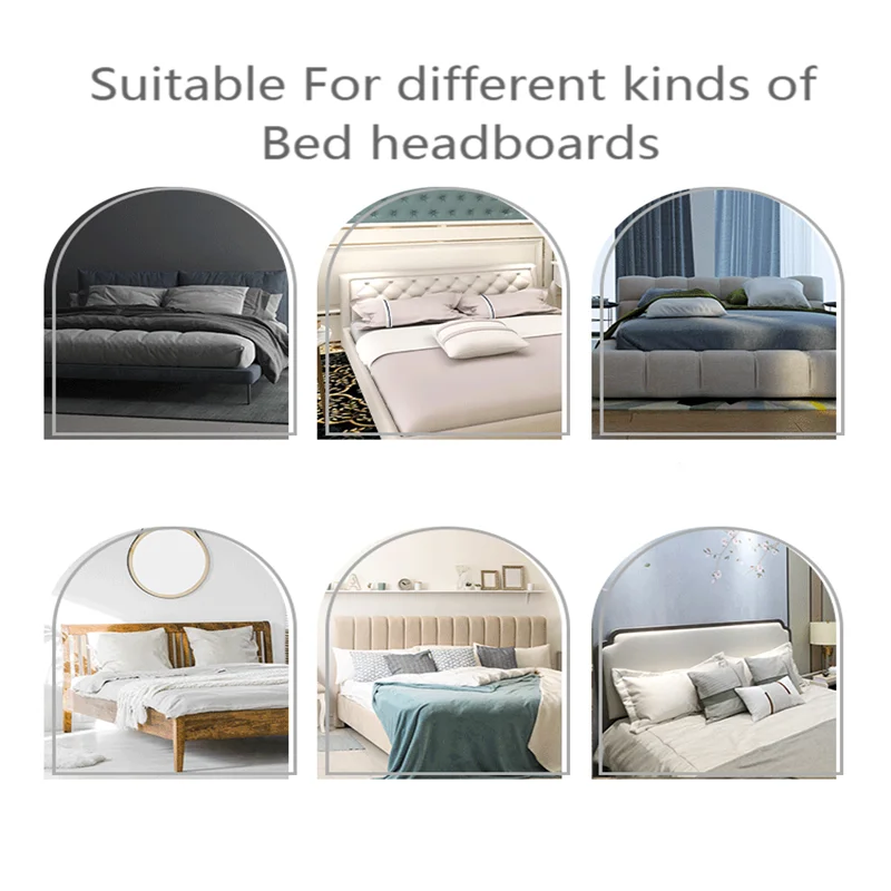 Luxury Plaid Bed headboard Cover Bedroom Soft Warm Winter Thicken All inclusive Bedhead Dust Protector Universal Bed Back Covers