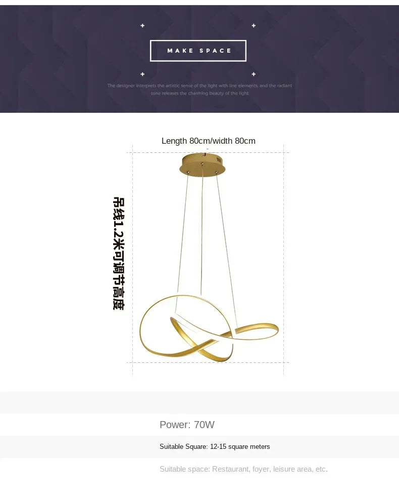 Modern Dining Room Pendant Lights Nordic LED Dining Table Ceiling Chandelier Living Room Home Indoor Bar Counter Hanging Lamp