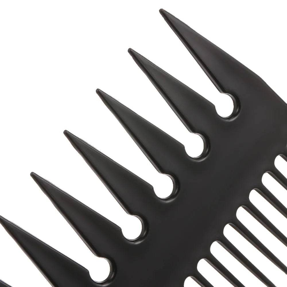 3-In-1 Plastic Combs Thin Wide Tooth Detangling Hair Comb for Women Anti-static Comb for curly hair Hairdressing Styling for Men