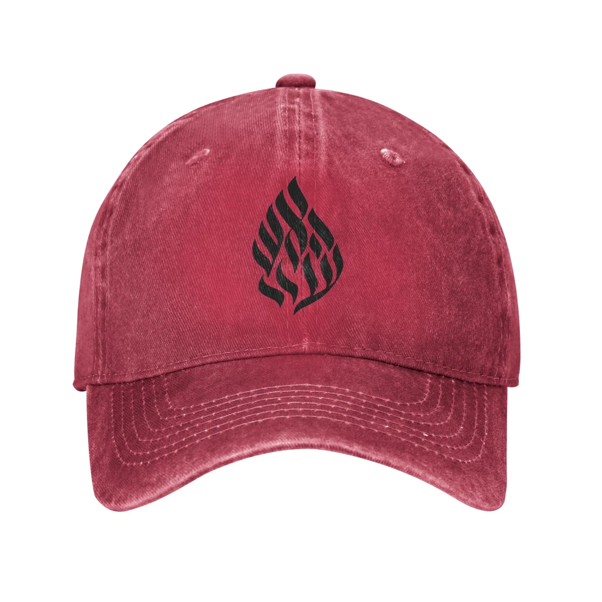 Classic My Fire Rebbe Nachman Hebrew Baseball Cap Unisex Style Distressed Denim Snapback Hat Breslov Outdoor Summer Gift Hat