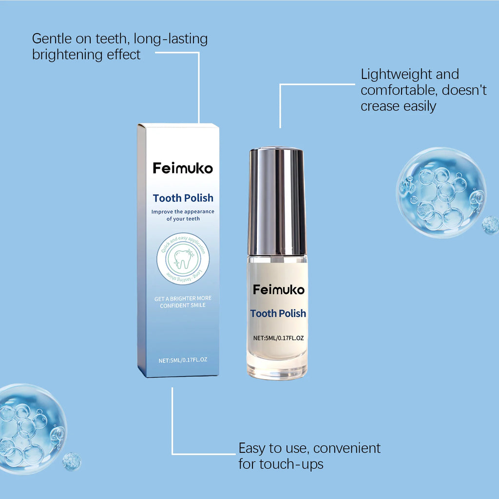 Teeth Whitening Paint Cleansing Plaque Stain Remove Tooth Pigments Brightening Yellow Teeth Fresh Breath Dental Bleaching Polish