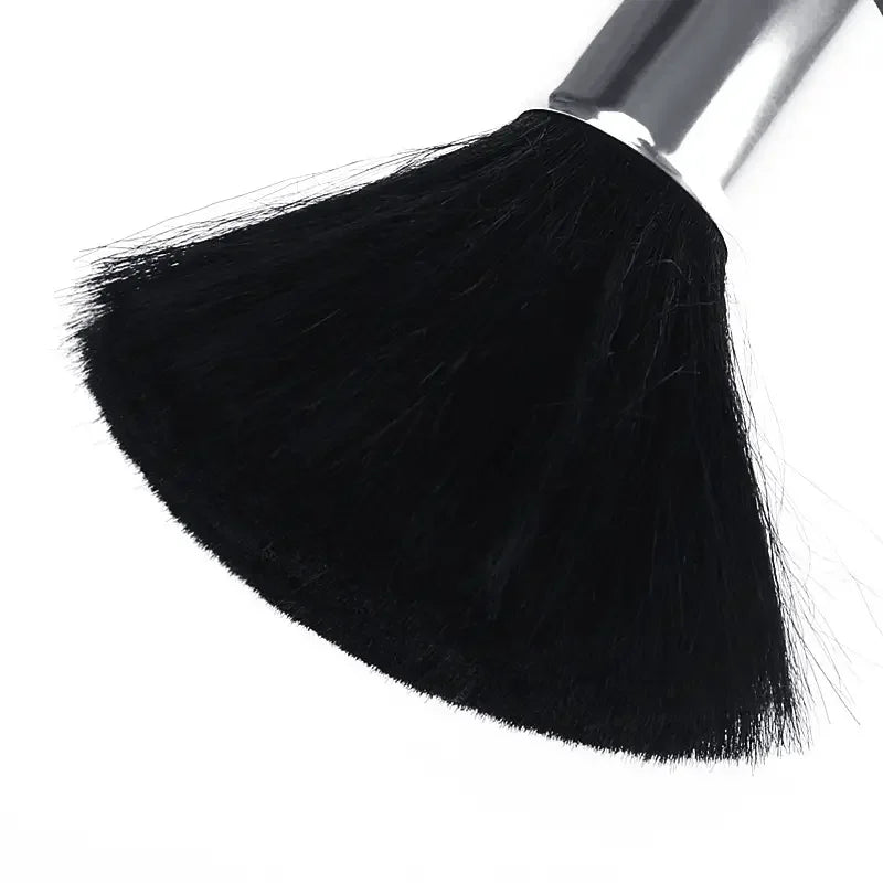 Hairdressing Soft Brush Black Hairdressing Sweeping Neck Hair Cleaning Duster Hair Cutting Brush Barbershop Hair Cut Brush Tools
