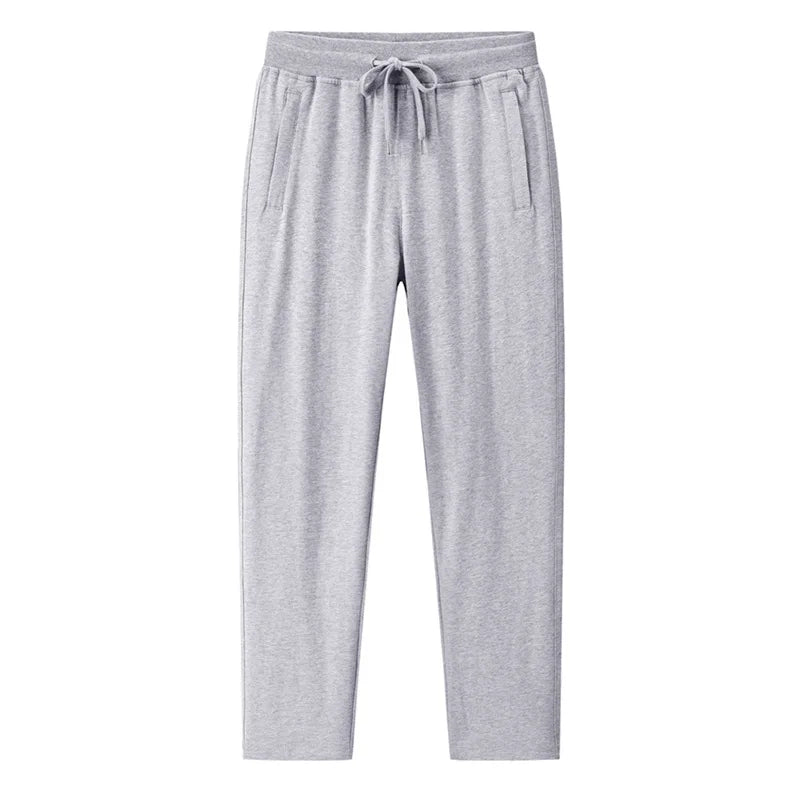 Sweatpants Summer Thin Cotton Loose Straight Casual Pants Long Breathable Men's Pants