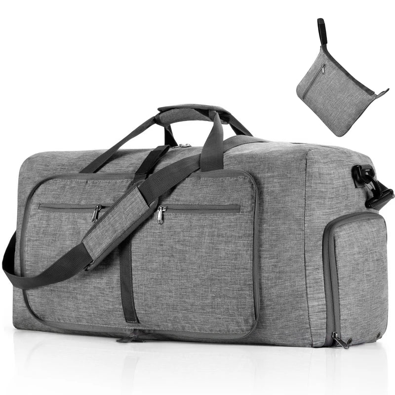 Large Capacity Travel Duffel Bag 85L Shoulder Sports Bag Women Waterproof Oxford Foldable Big Travel Bag Men Fitness Luggage sac