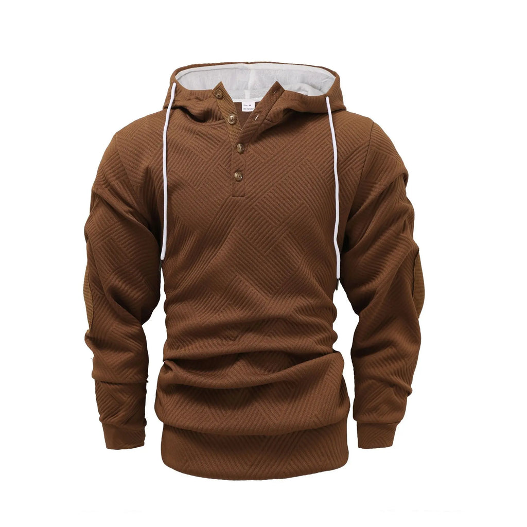 New Men's Fashion Hooded Sweatshirts Spring Autumn Long Sleeve Drawstring Pullovers Casual Streetwear Men Loose Sports Hoodies