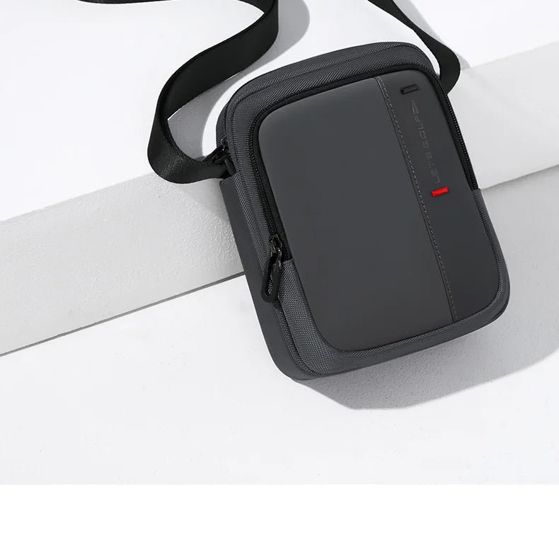 GOLF Cross Bag Man Nylon Shoulder Boston Crossbody Bags Men Mini Sling Messenger Cell Phone Waterproof Pouch Oxford Compartments