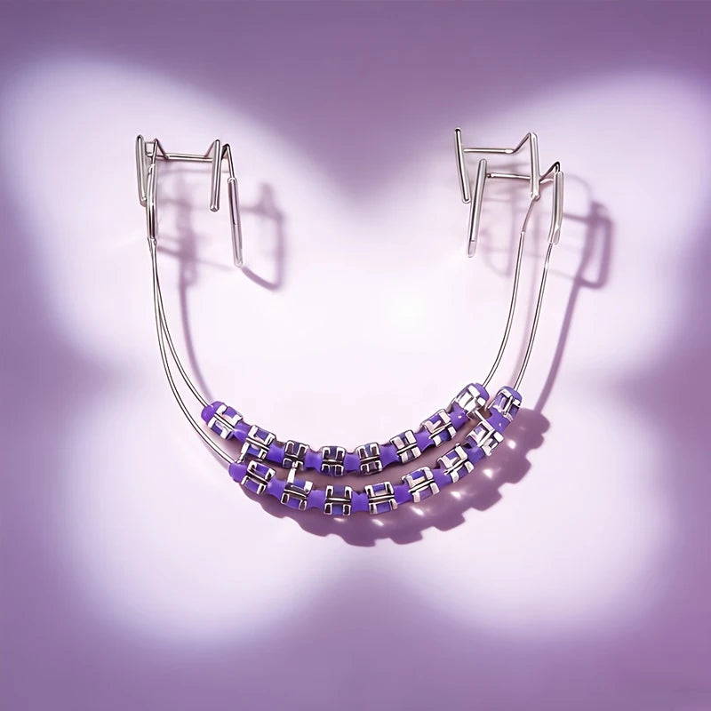 1 Set Of Dental Braces Accessories, Versatile For Daily Parties, Fashionable And Unique Jewelry For A Stylish Look