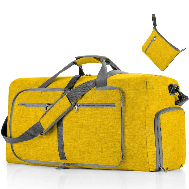 Large Capacity Travel Duffel Bag 85L Shoulder Sports Bag Women Waterproof Oxford Foldable Big Travel Bag Men Fitness Luggage sac