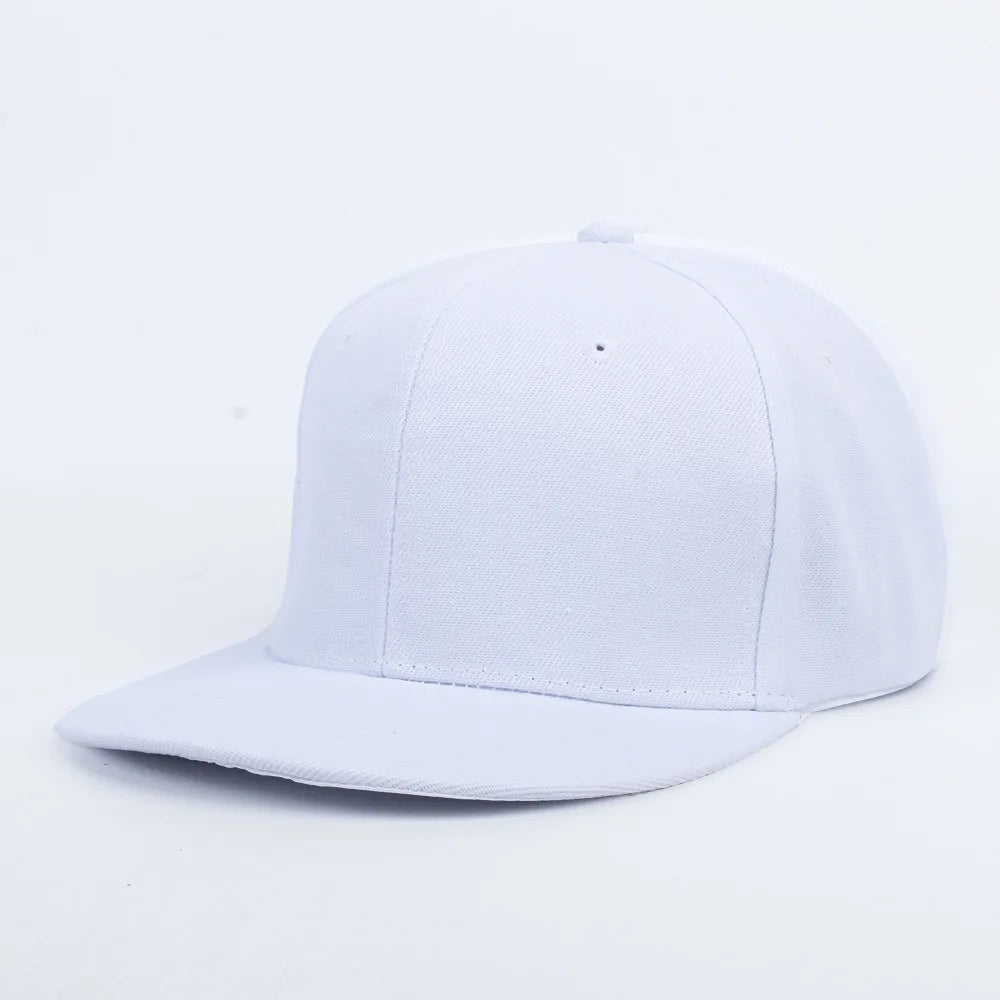 Custom Embroidery Hip-hop Snapback Hat for Men and Women Baseball Cap Wholesale DIY Design Print Sunshade Hats American style