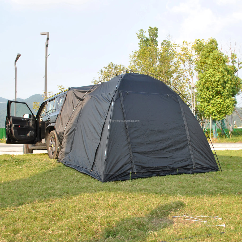 Tent for Camping, 6-Person Car Camping  Tailgate Tent for Outdoor, Easy Set up with Canopy