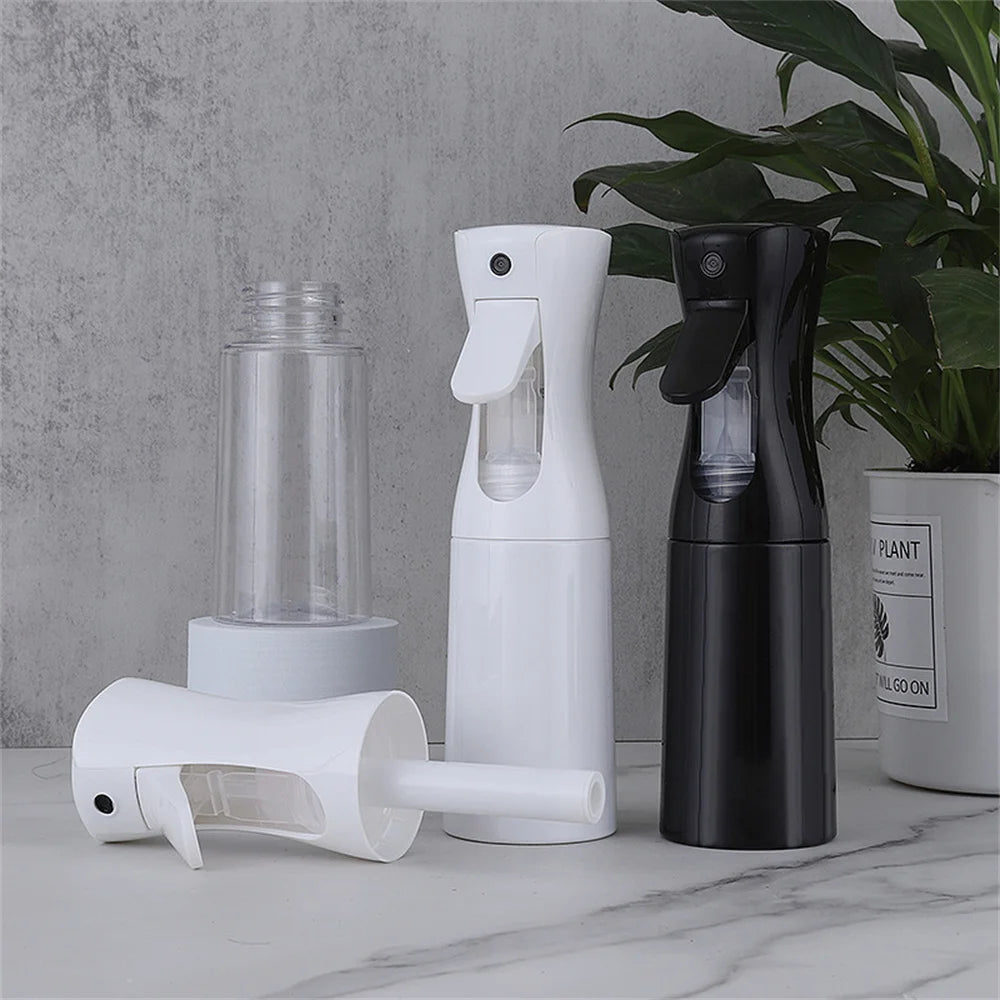 200/300/500ml High Pressure Spray Bottles Refillable Bottles Continuous Mist Watering Can Automatic Salon Barber Water Sprayer
