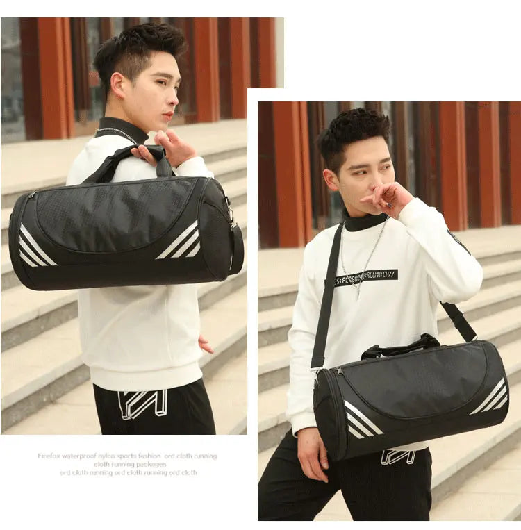 Custom Bag with Logo Sports Gym Bags Yoga Shoulder Tanks Training Fitness Outdoor Travel Personalized Men Handbags Printed Names