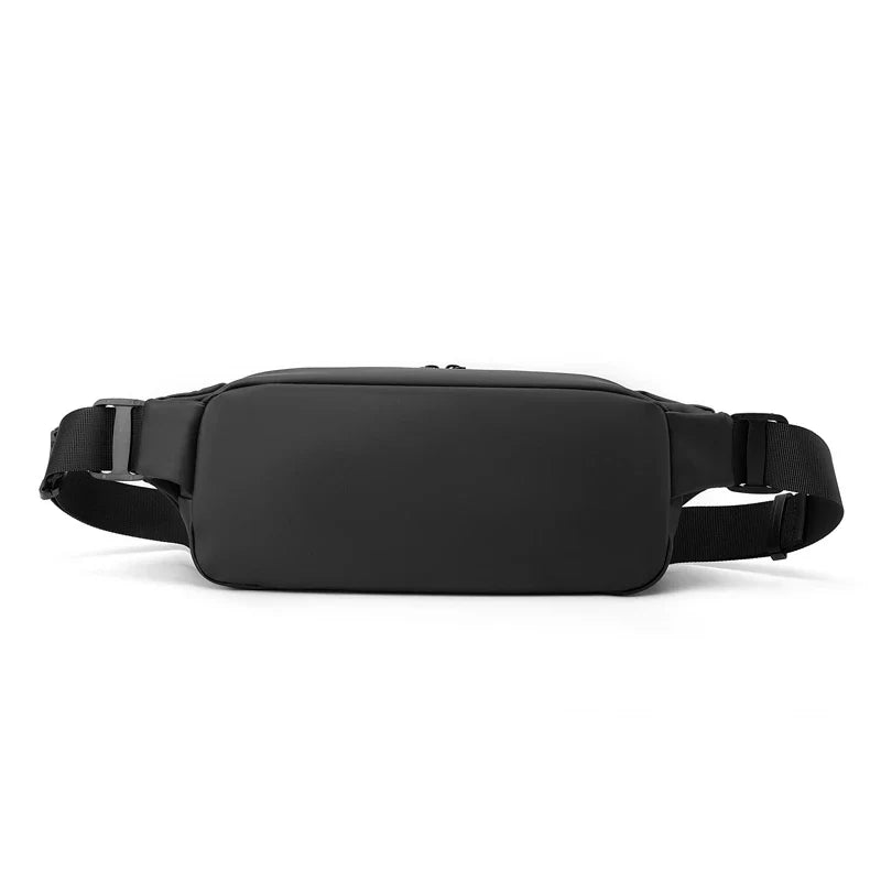 Quality Nylon Chest Pack Fashion Business Men Waist Bag 2024 New Male Fanny Pack Phone Bag Leisure Travel Shoulder Crossbody Bag