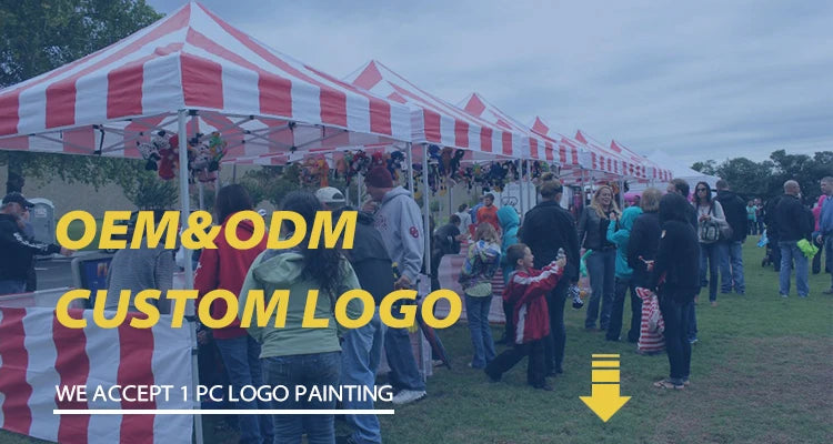 Red And White Bar Exhibition Event Party Tent 10x10